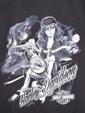 Harley-Davidson Black Short Sleeve Tee Shirt Men’s Large